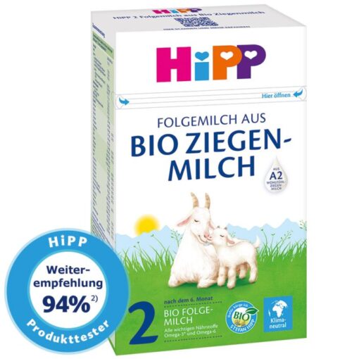 HiPP 2 Folgemilch aus BIO Ziegenmilch (400g)